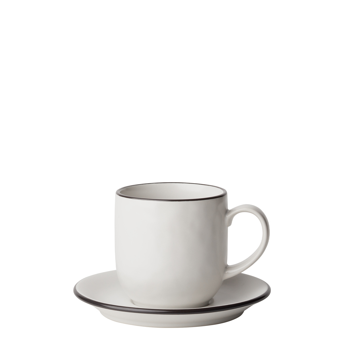 Becher 410 ml — Elements Yin & Yang white