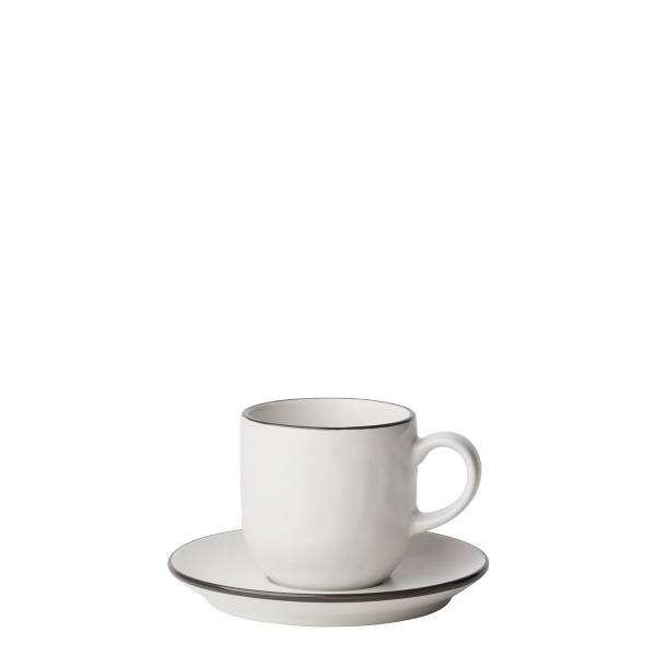 Kaffee Untere 14,2 cm — Elements Yin & Yang white