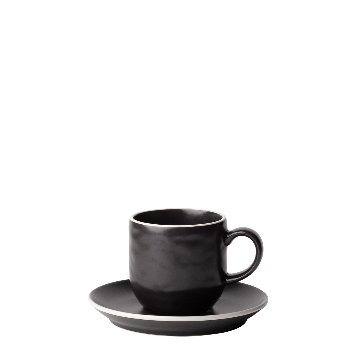 Kaffee Untere 14,2 cm — Elements Yin & Yang black