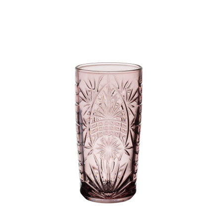 Longdrinkglas 370 ml | Marvia Vintage rosa
