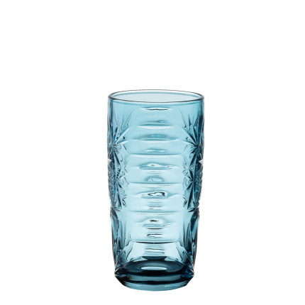 Longdrinkglas 370 ml | Marvia Vintage blau