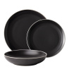 Teller-Set 18-tlg. — Elements Yin & Yang black