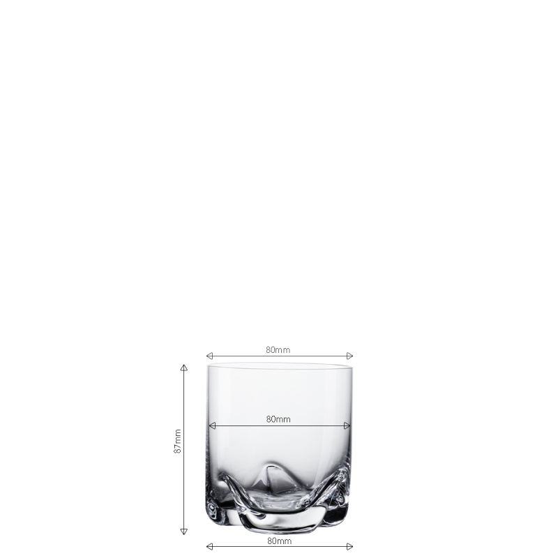 Tumbler Gläser 300 ml 4er Set - Anno Glas Lunasol META Glass