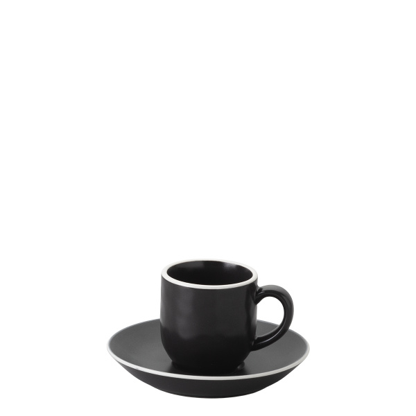 Mocca Untere 12,2 cm — Elements Yin & Yang black