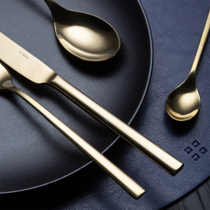 Besteckset 24-tlg. Living champagne | Sola Premium