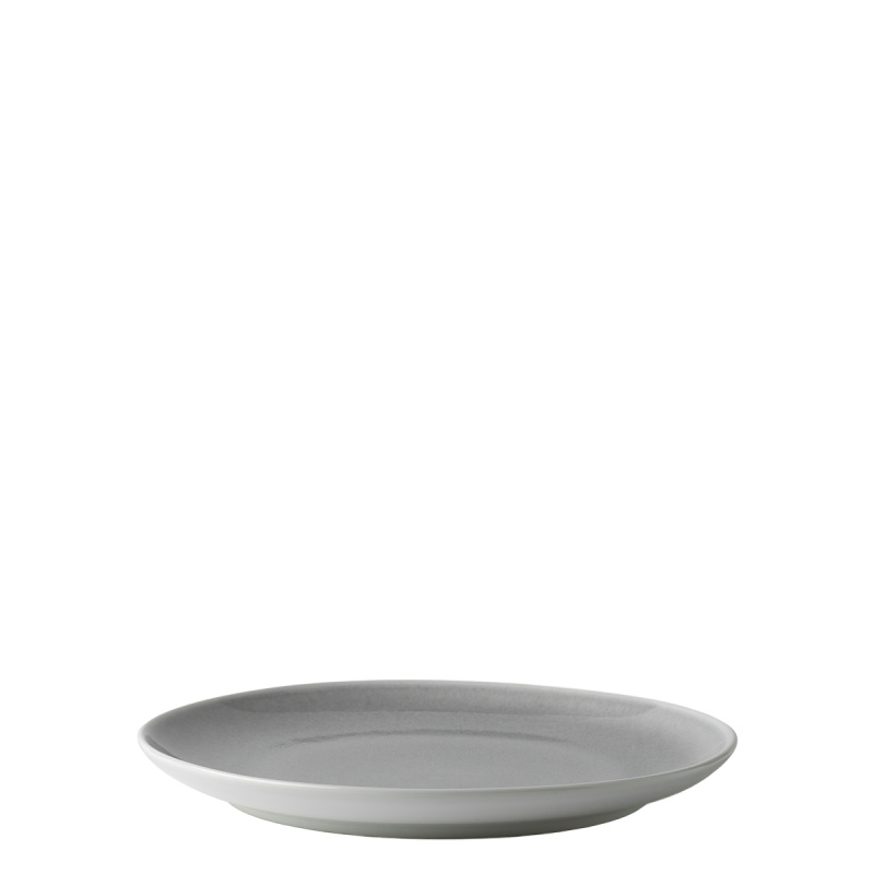 Teller flach Coupe Organic 20,5 cm — Tosca Slate