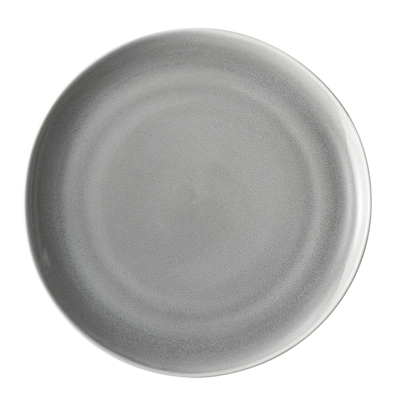 Teller flach Coupe Organic 27 cm — Tosca Slate