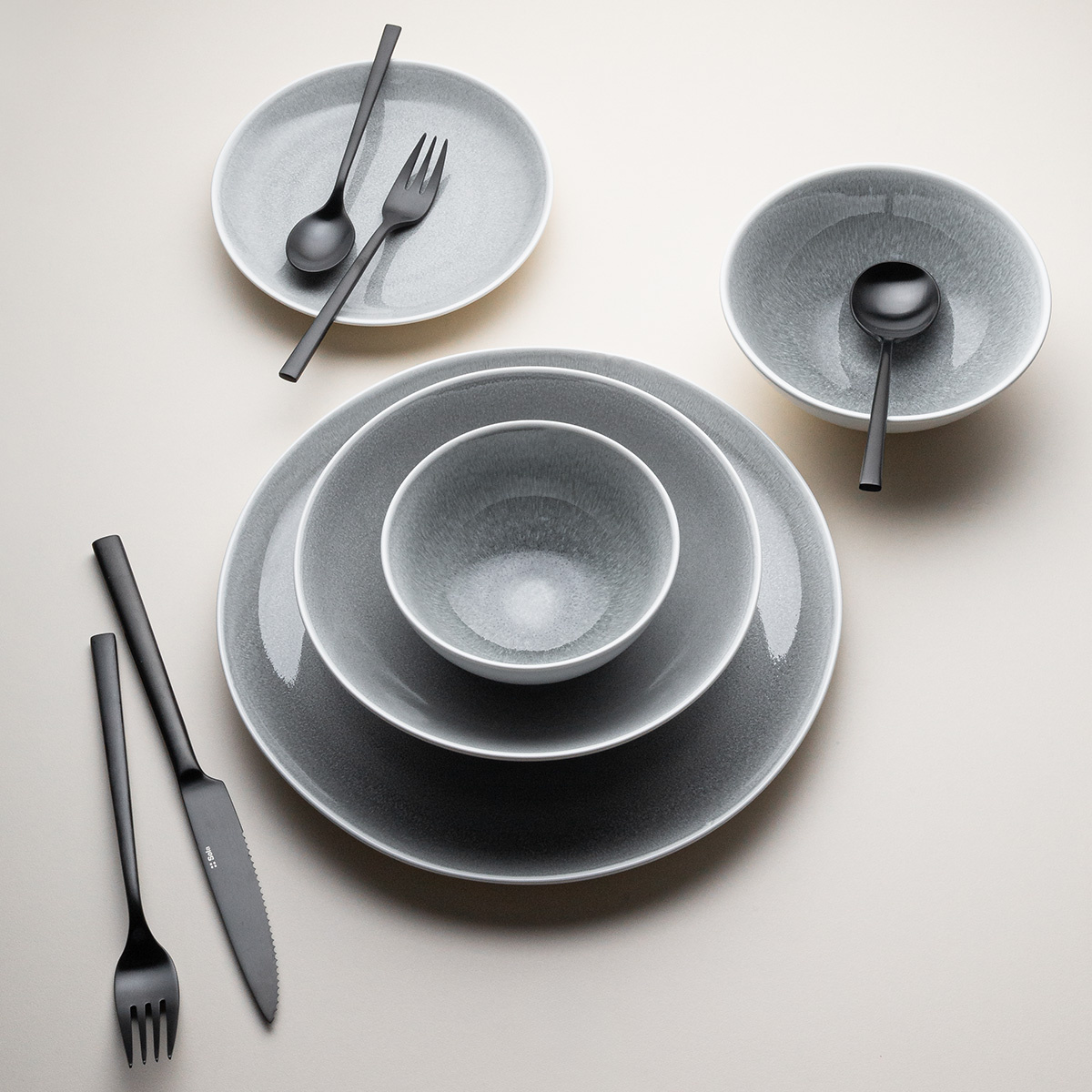 Schale Ø 15 cm H: 5,5 cm — Tosca Slate