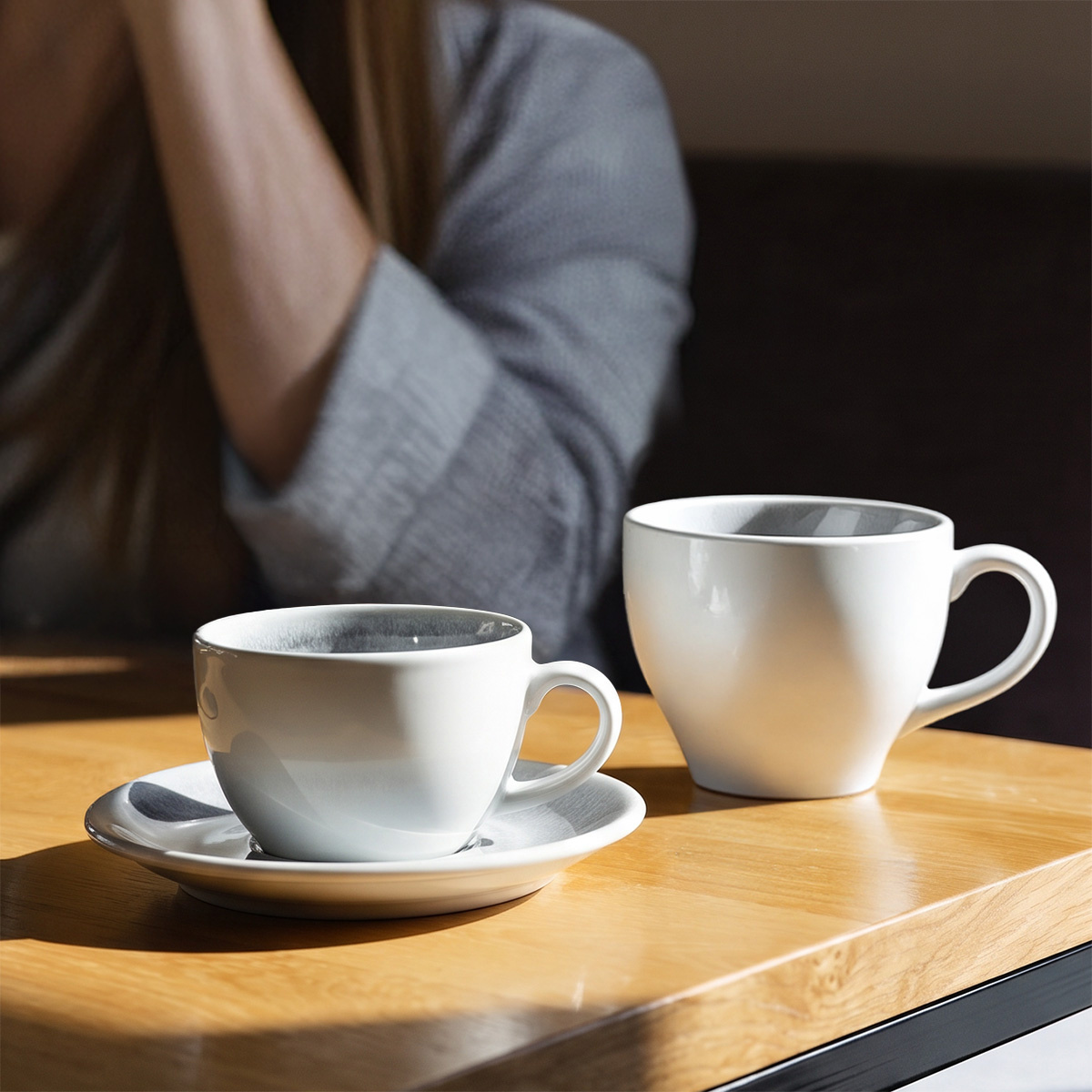 Kaffee/Cappuccino Untere 16 cm — Tosca Slate