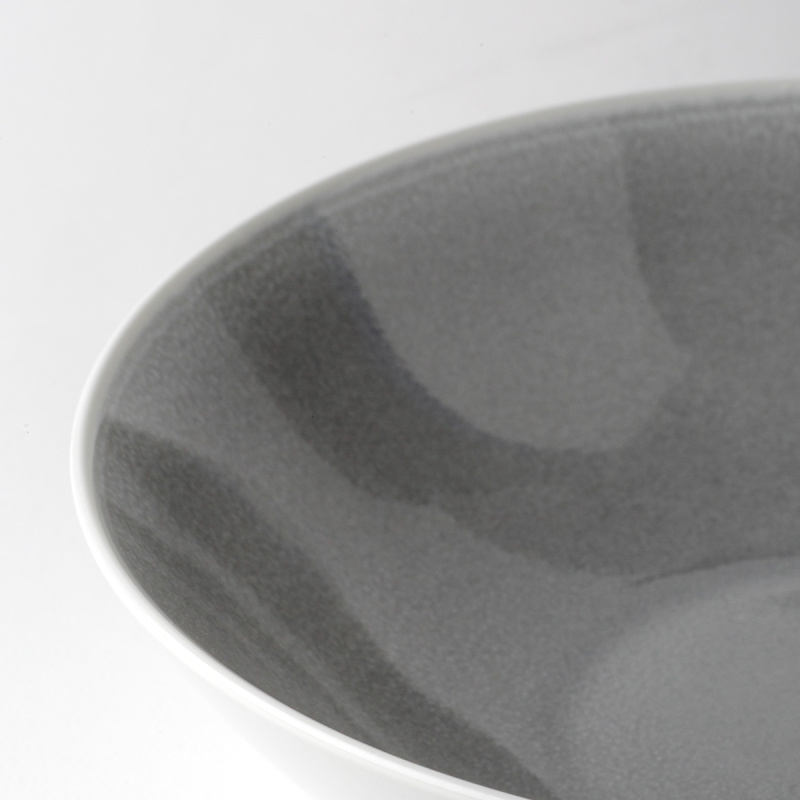Schale Ø 21,5 cm H: 5,5 cm — Tosca Slate