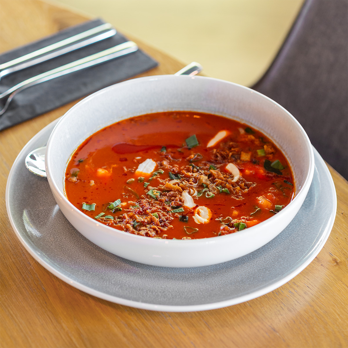 Pastaschale / tiefer Teller U-Coupe Ø 21 cm H: 5,5 cm — Tosca Slate