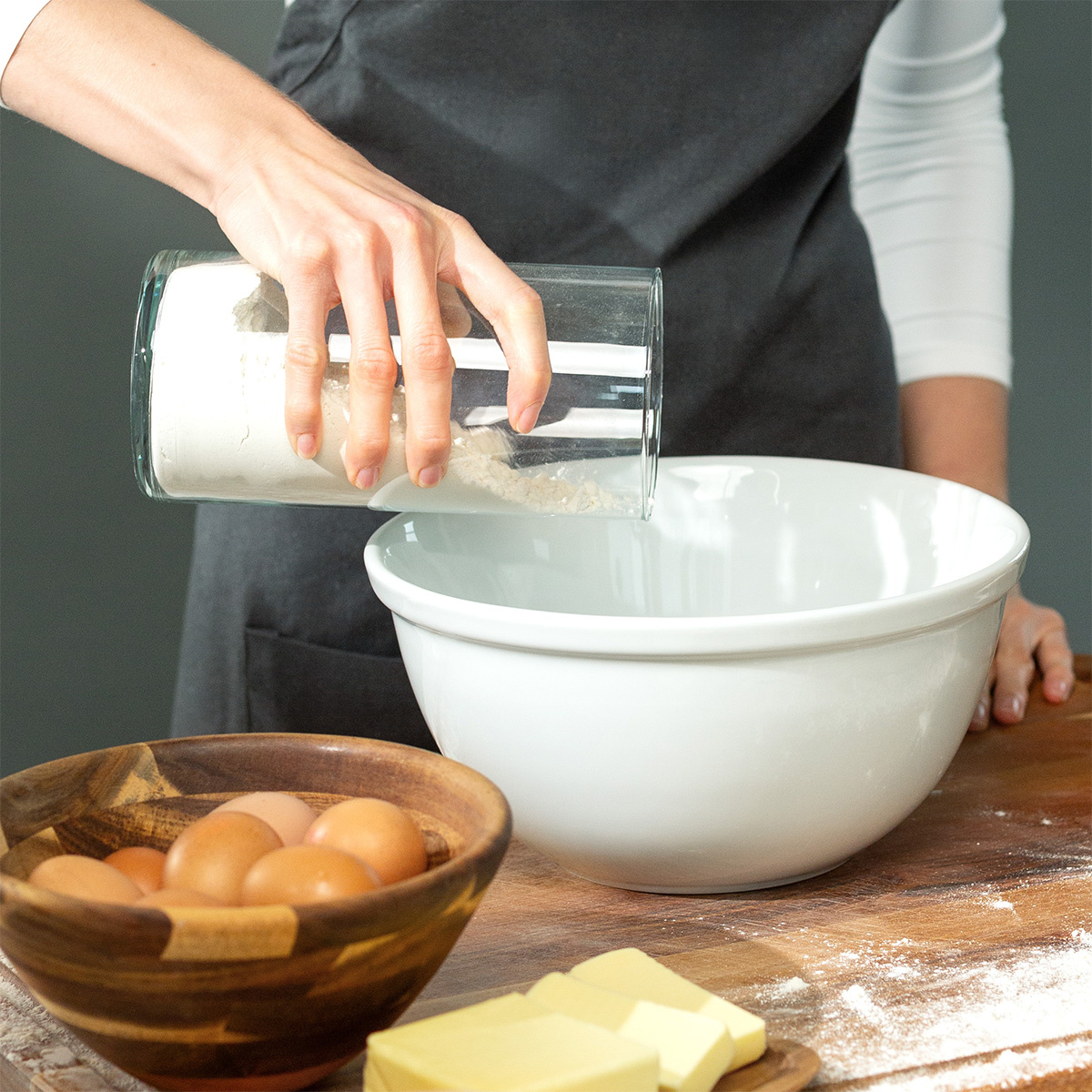 Glasbehälter mit Deckel 1,25 l | Basic Kitchen