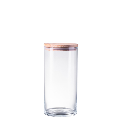 Glasbehälter mit Deckel 1,25 l | Basic Kitchen