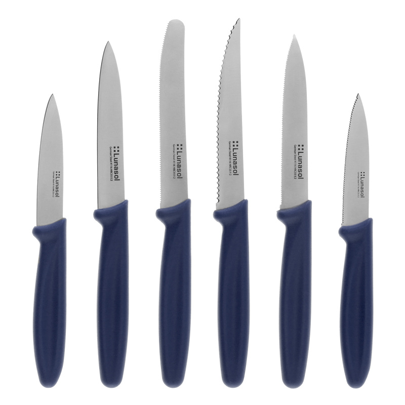 Küchenmesserset 6-tlg. | Master Blue