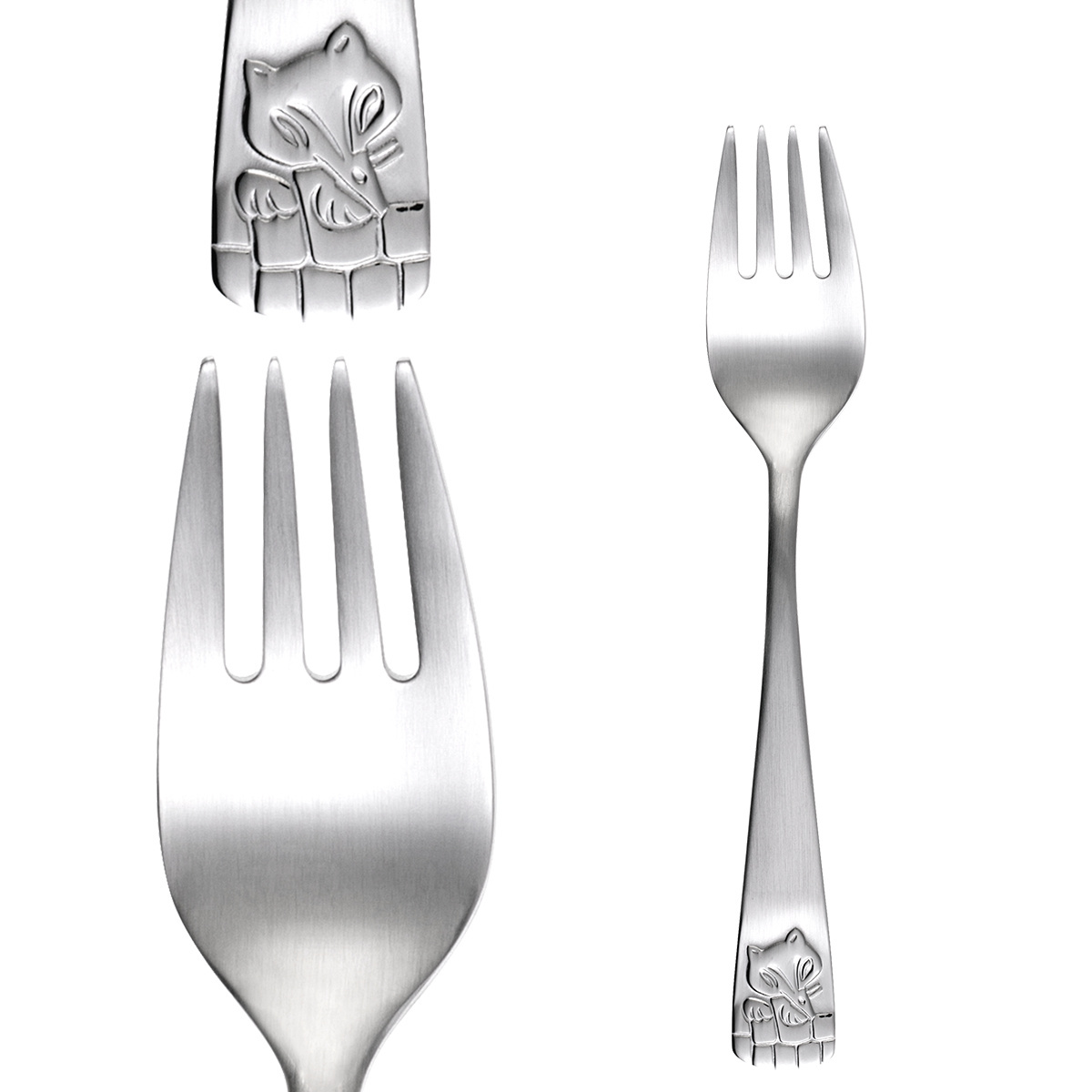 Kinderbesteck-Set 4-teilig – Lusol 755
