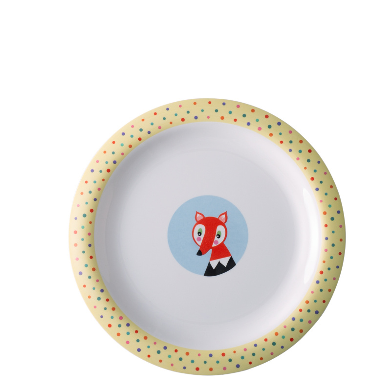 Kinder-Melamin-Set 3-tlg. – Kids WORLD Animals