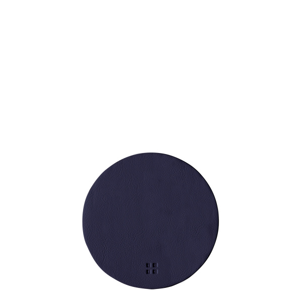 Glasuntersetzer rund PVC blau ø 11 cm - Elements Ambiente