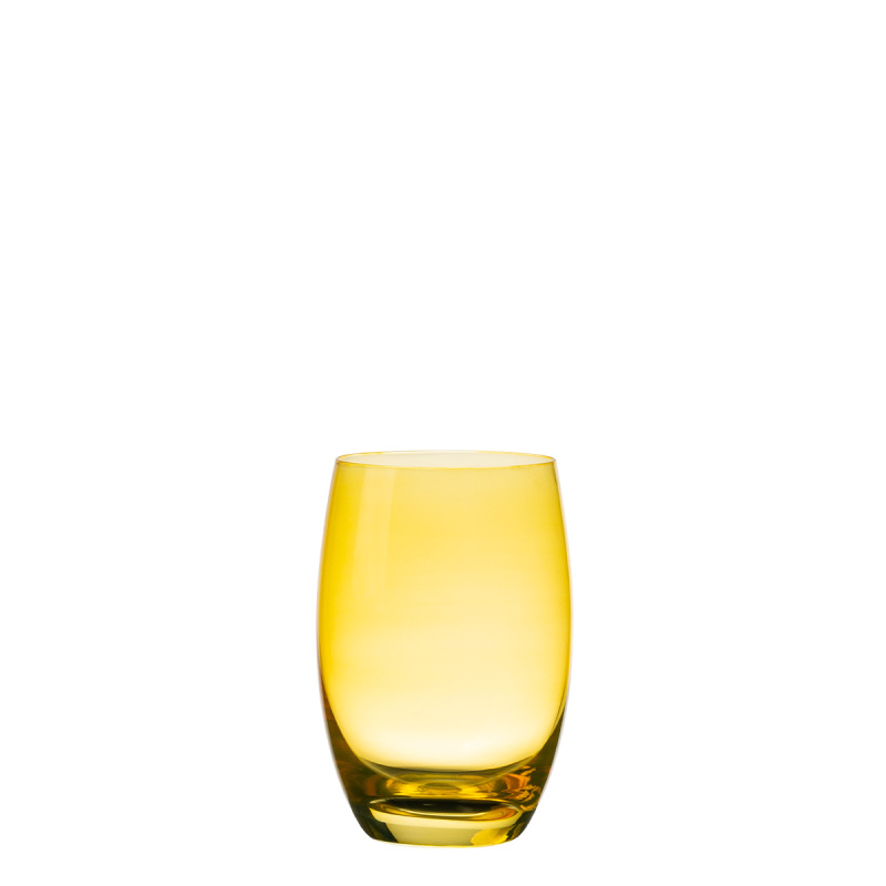 Tumbler Gläser gelb 460 ml 6 Stk. - Optima Glas Lunasol