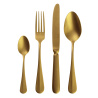 Besteckset 24-tlg. – Baguette Vintage PVD Gold Stone Wash