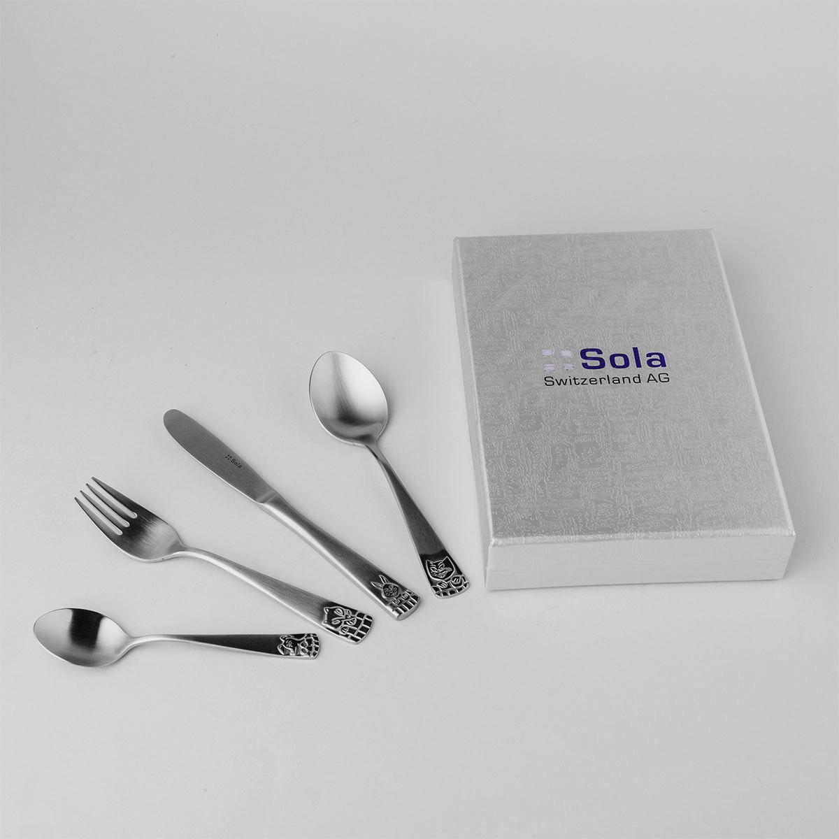 Kinderbesteck-Set 4 tlg. - Lusol 755