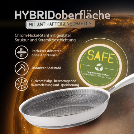Pfanne ø 20 cm | Orion Expert Hybrid Lunasol