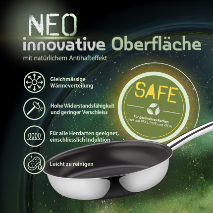 Pfanne ø 24 cm | Orion Expert Neo Lunasol