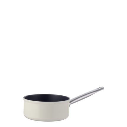 Stielkasserolle mit Titanbeschichtung creme Ø 16 cm - Saturn Terra Lunasol