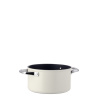 Topf mit Titanoberfläche creme Ø 20 cm — Saturn Terra Lunasol
