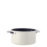 Topf mit Titanoberfläche creme Ø 24 cm — Saturn Terra Lunasol