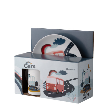 Kinder Porzellan-Set Cars 3-tlg. – KIDS WORLD