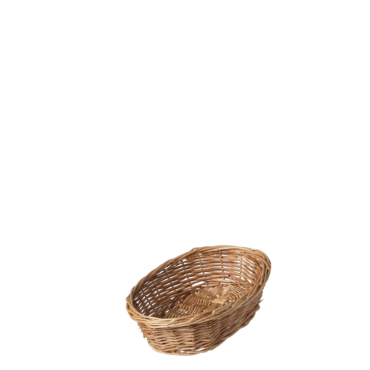Ovaler Weidenbrotkorb 28 × 22 × 8 cm — Flow Wicker