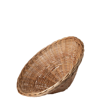 Runder Weidenbrotkorb Ø 50 cm H: 20 cm — Flow Wicker