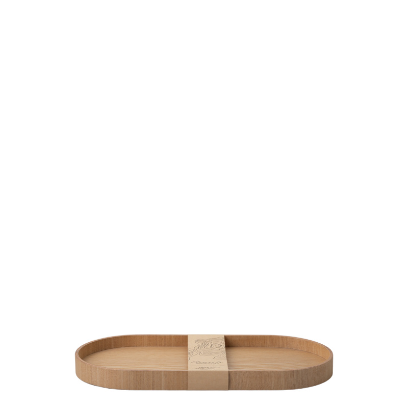 Tablett oval 40 x 20 x 3 cm – Elements Wood Esche