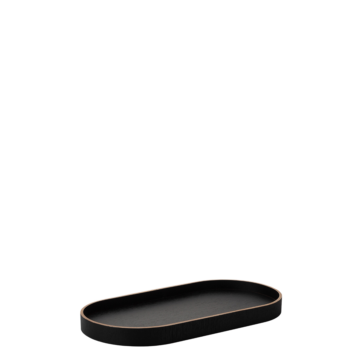 Tablett oval 40 x 20 x 3 cm – Elements Wood Wengue
