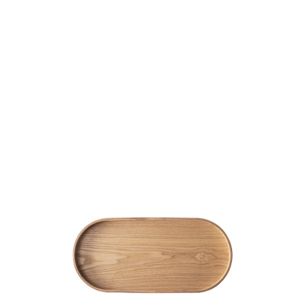 Tablett oval 35.5 x 16.5 x 2.5 cm – Elements Wood Esche