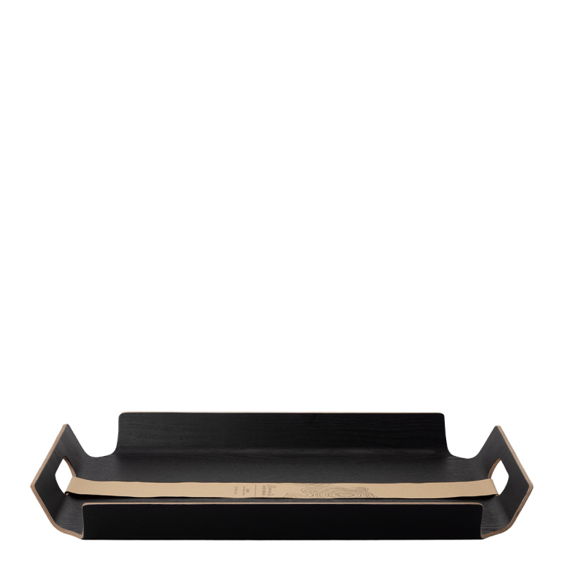 Tablett 55 x 40 x 5 cm – Elements Wood Wengue