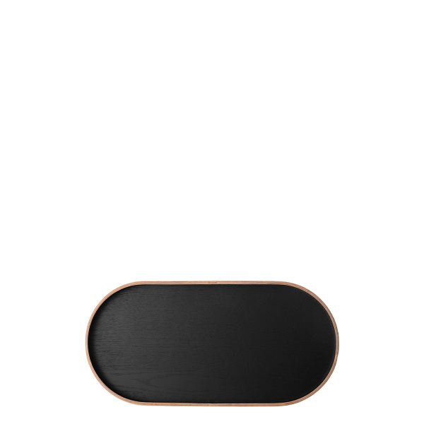 Tablett oval 40 x 20 x 3 cm – Elements Wood Wengue