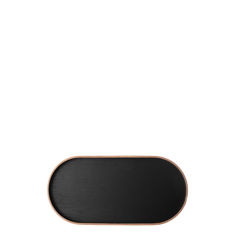 Tablett oval 40 x 20 x 3 cm – Elements Wood Wengue
