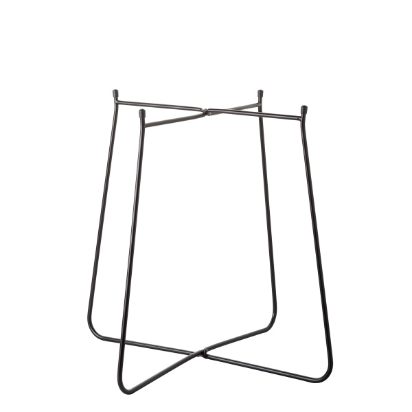Gestell schwarz Ø 40 cm, H: 48 cm – Elements Wood