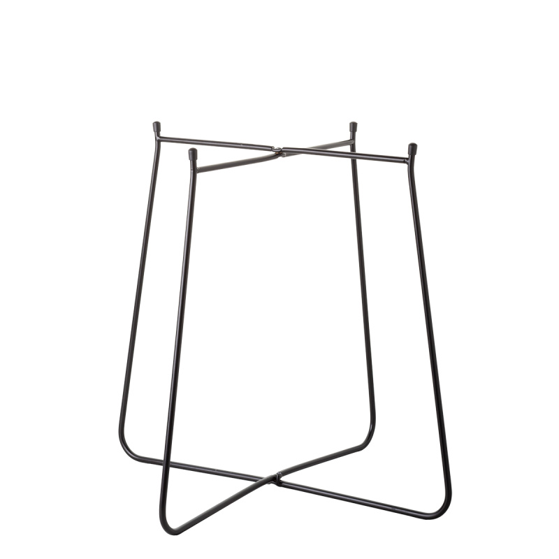 Gestell schwarz Ø 40 cm, H: 48 cm – Elements Wood
