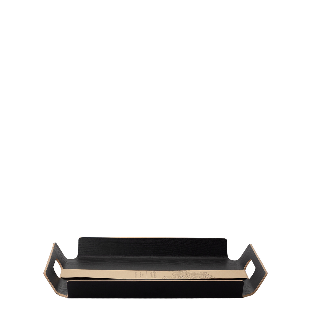 Tablett 44.5 x 33.5 x 4.5 cm – Elements Wood Wengue