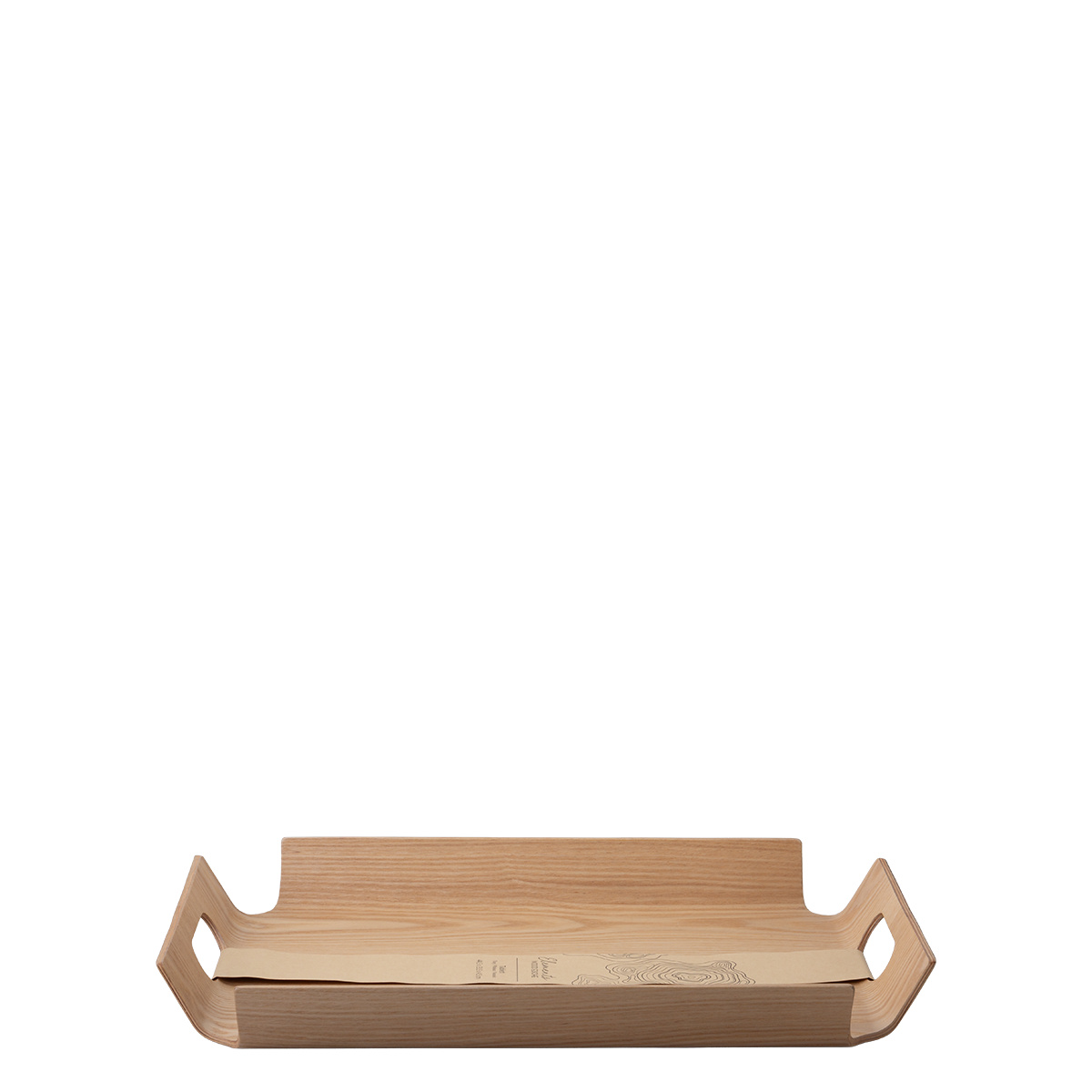 Tablett 44.5 x 33.5 x 4.5 cm – Elements Wood Esche