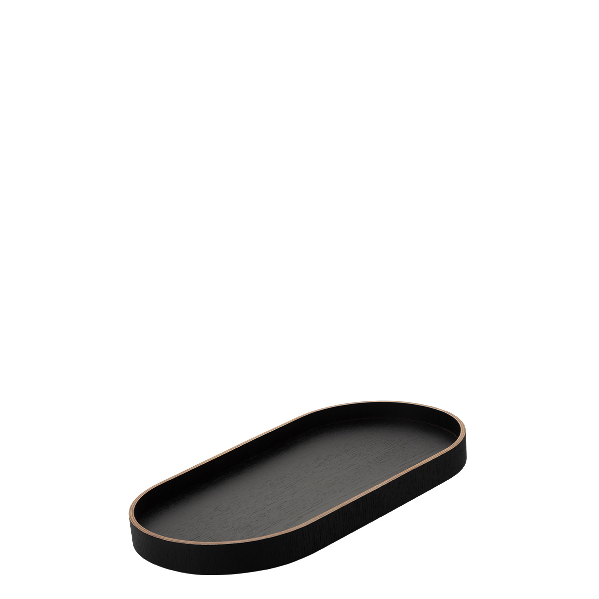 Tablett oval 40 x 20 x 3 cm – Elements Wood Wengue