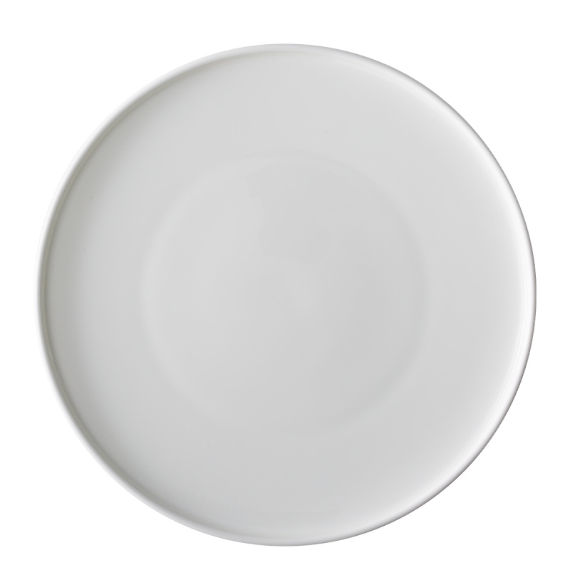 Teller flach U-Coupe 27 cm — Premium Modern Platinum Line