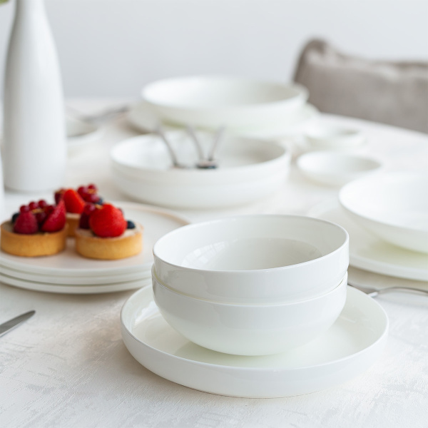 Schale 14,5 cm H: 5,5 cm — Premium Modern Platinum Line