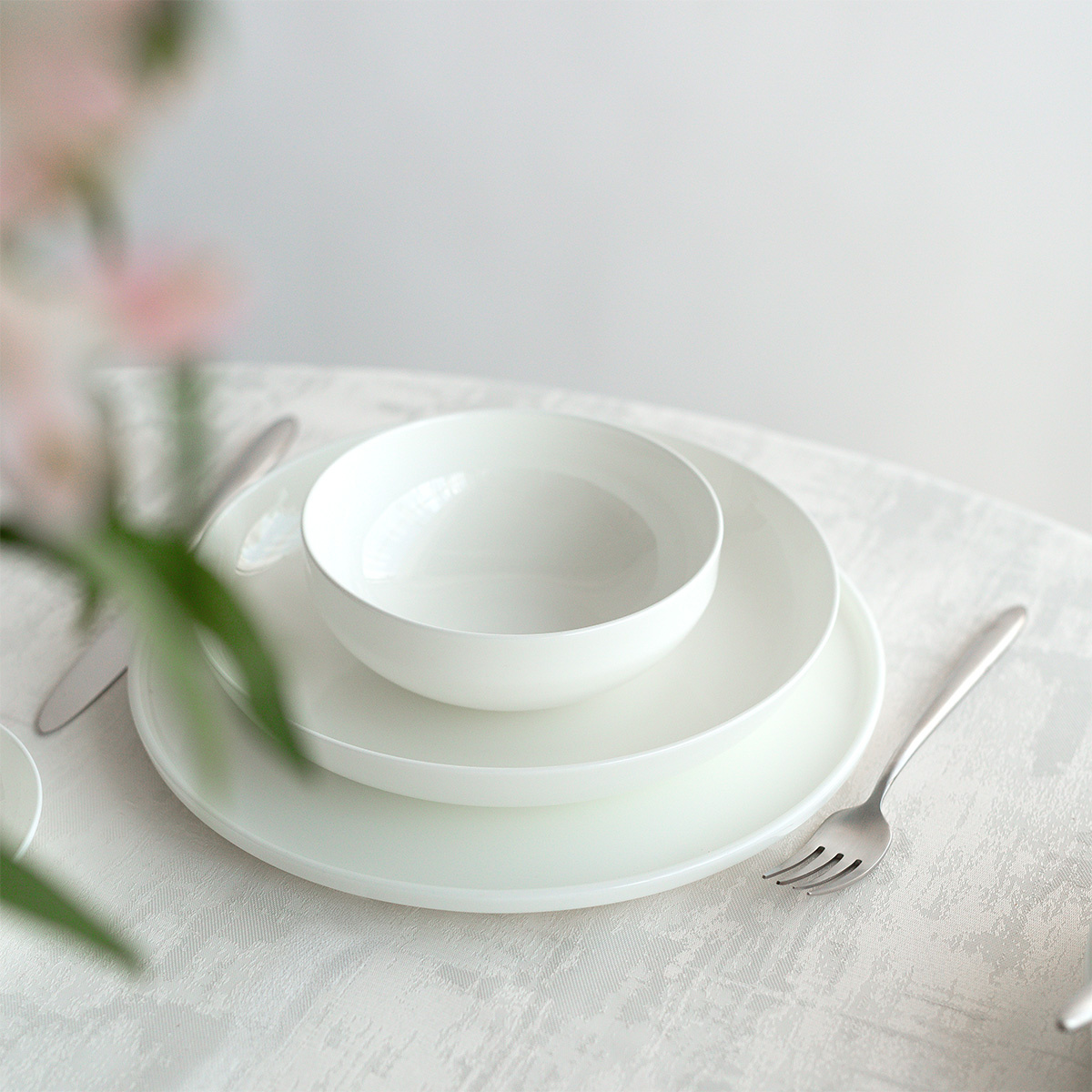 Schale 14,5 cm H: 5,5 cm — Premium Modern Platinum Line