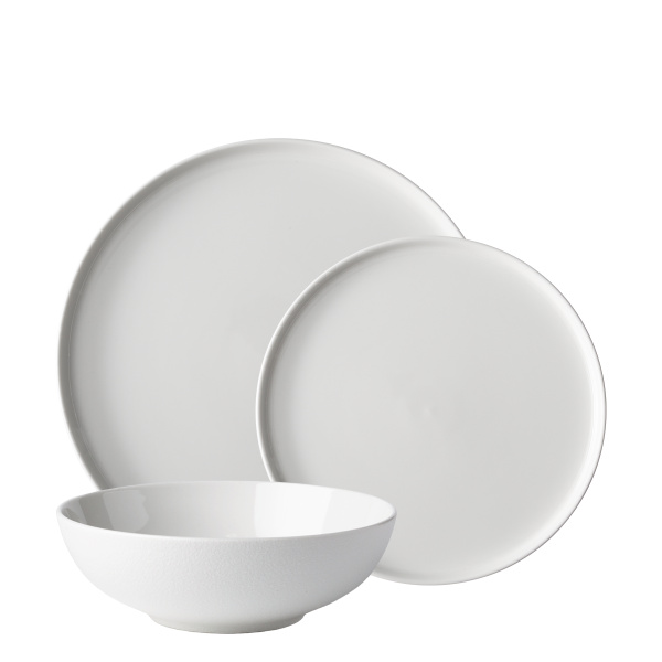 Teller-Set 12-tlg. — Fine Dining White