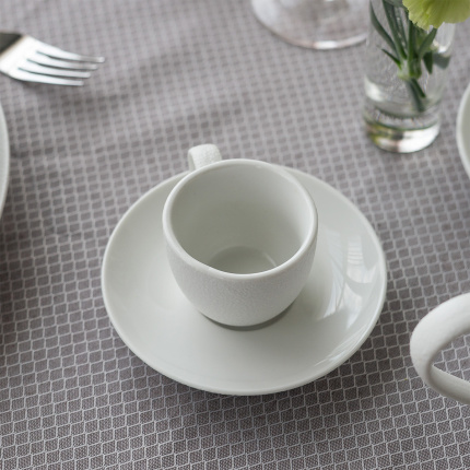 Mocca-Untere 12 cm — Fine Dining White Frosty
