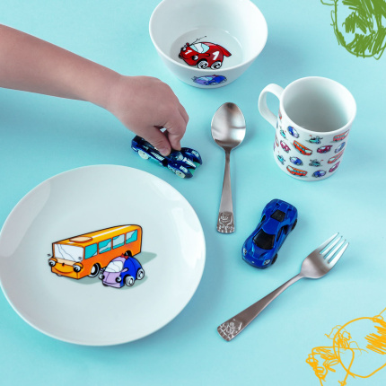 Kinderbesteck-Set 4-teilig – Lusol 755