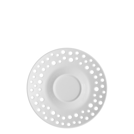 Kaffeeuntertasse perforiert ø 15 cm — Flow Lunasol